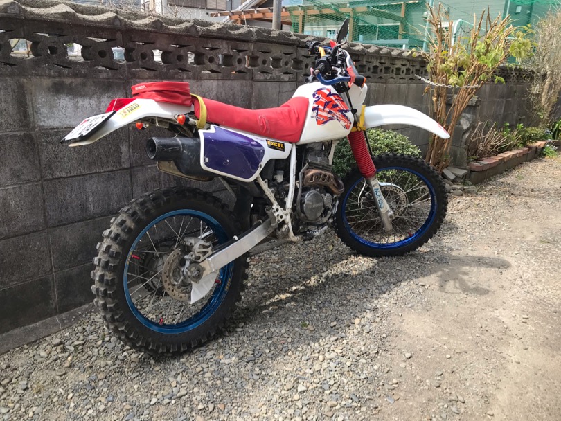 XR250Rの老朽化あちこち – しまんと南風通信